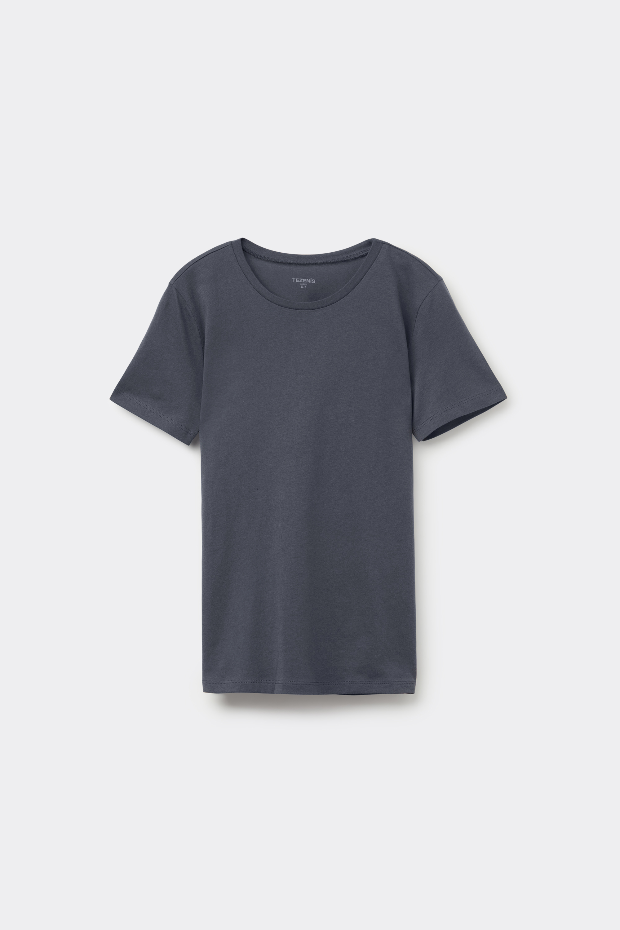 T-shirt dziecięcy basic z okrągłym dekoltem ze 100% bawełny Unisex