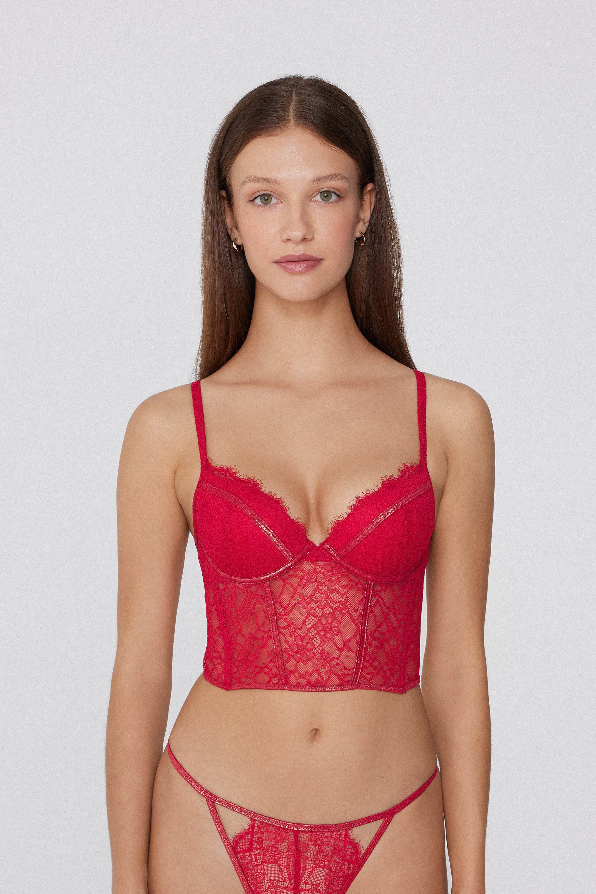 Podprsenkov&yacute; Push-Up Top Gold Details