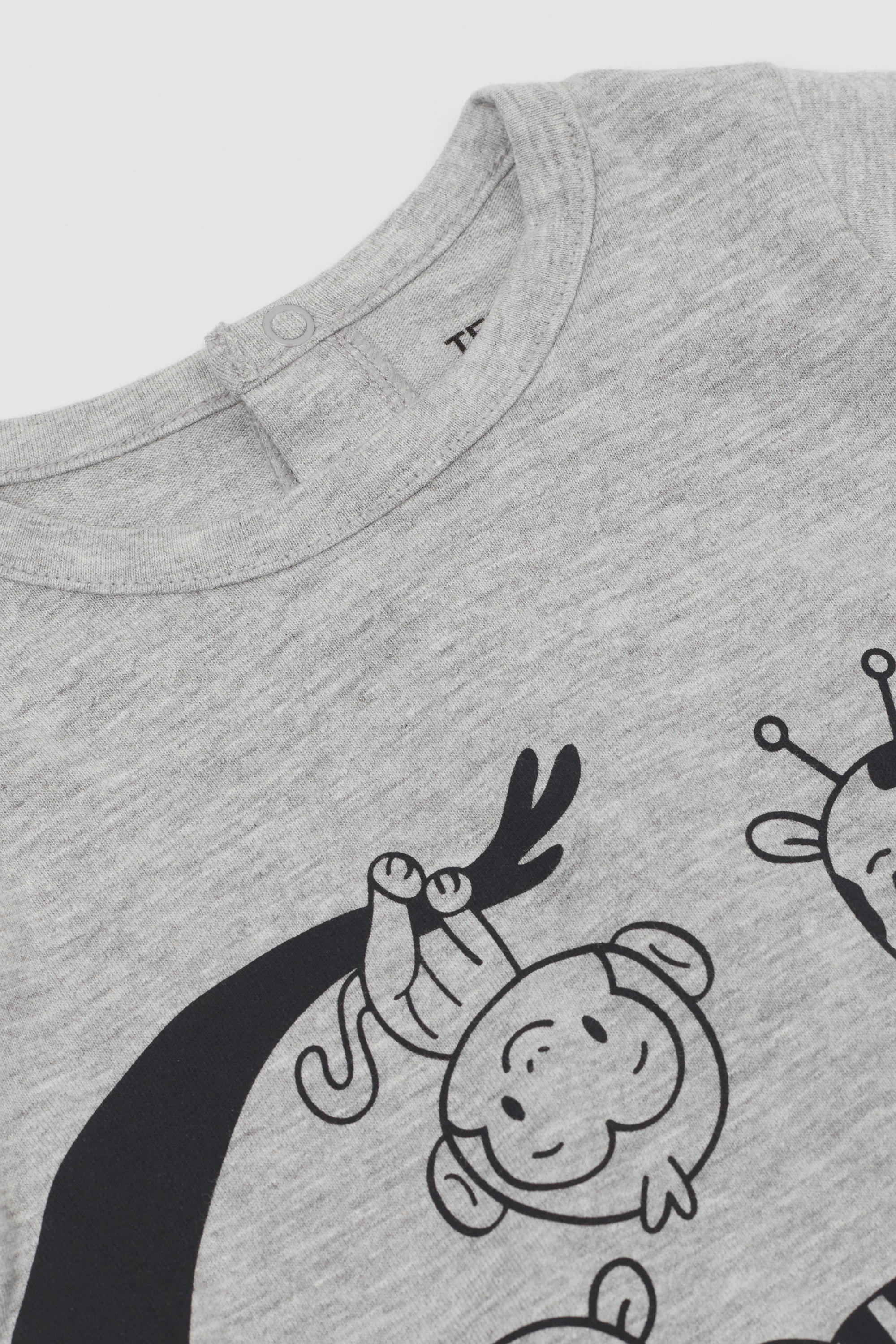 Haut Manches Longues Coton Imprim&eacute; B&eacute;b&eacute;